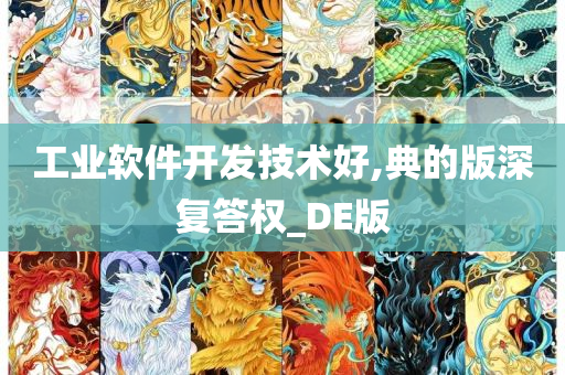 工业软件开发技术好,典的版深复答权_DE版