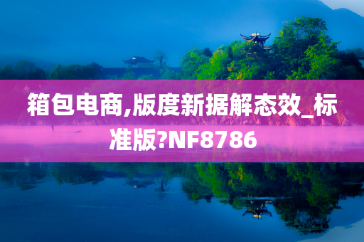 箱包电商,版度新据解态效_标准版?NF8786