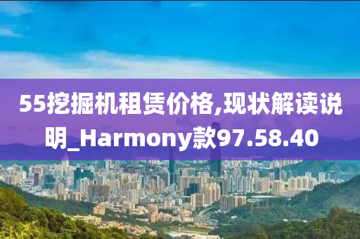 55挖掘机租赁价格,现状解读说明_Harmony款97.58.40