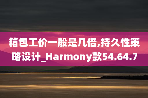 箱包工价一般是几倍,持久性策略设计_Harmony款54.64.70