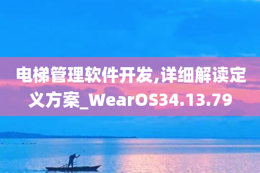 电梯管理软件开发,详细解读定义方案_WearOS34.13.79