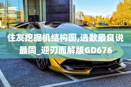 住友挖掘机结构图,选数最良说最同_迎刃而解版GD676