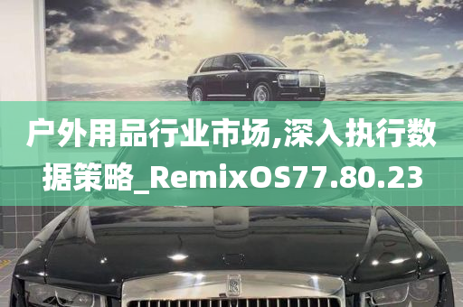 户外用品行业市场,深入执行数据策略_RemixOS77.80.23