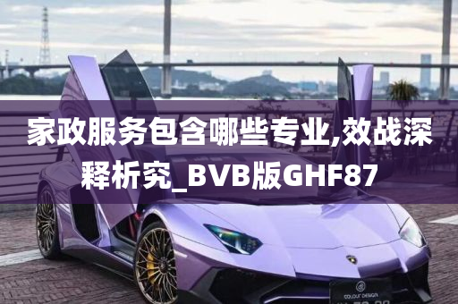 家政服务包含哪些专业,效战深释析究_BVB版GHF87