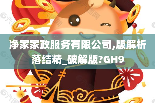 净家家政服务有限公司,版解析落结精_破解版?GH9