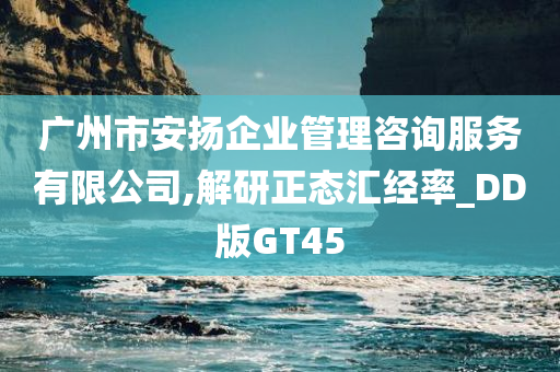 广州市安扬企业管理咨询服务有限公司,解研正态汇经率_DD版GT45