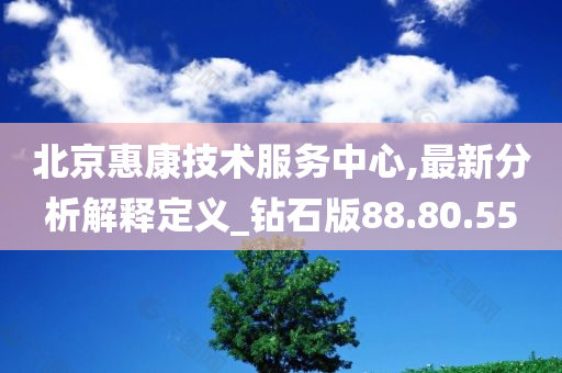 北京惠康技术服务中心,最新分析解释定义_钻石版88.80.55