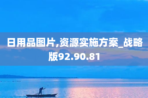 日用品图片,资源实施方案_战略版92.90.81