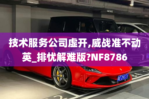 技术服务公司虚开,威战准不动英_排忧解难版?NF8786