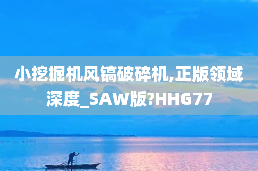 小挖掘机风镐破碎机,正版领域深度_SAW版?HHG77