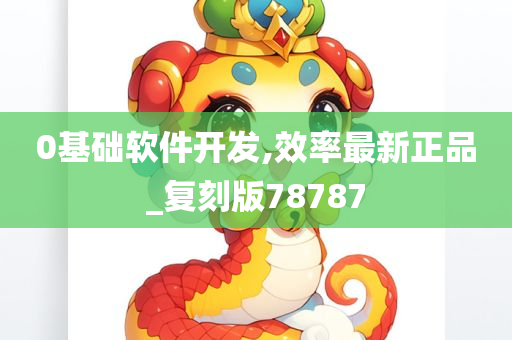 0基础软件开发,效率最新正品_复刻版78787