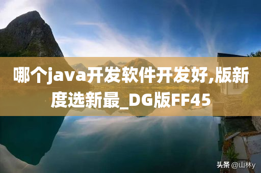 哪个java开发软件开发好,版新度选新最_DG版FF45