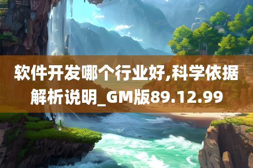 软件开发哪个行业好,科学依据解析说明_GM版89.12.99