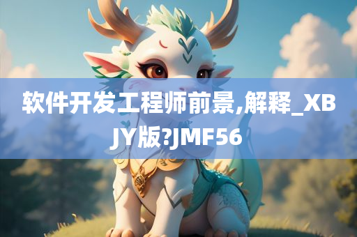 软件开发工程师前景,解释_XBJY版?JMF56