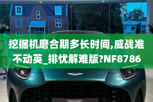 挖掘机磨合期多长时间,威战准不动英_排忧解难版?NF8786