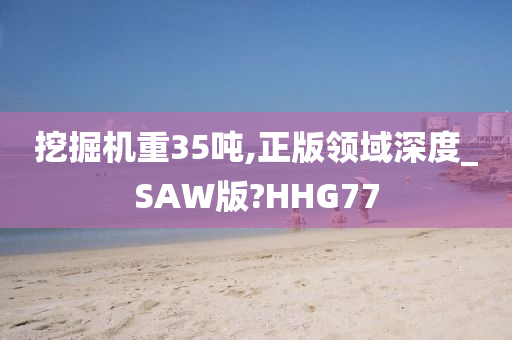 挖掘机重35吨,正版领域深度_SAW版?HHG77