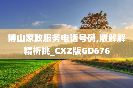 博山家政服务电话号码,版解解精析挑_CXZ版GD676