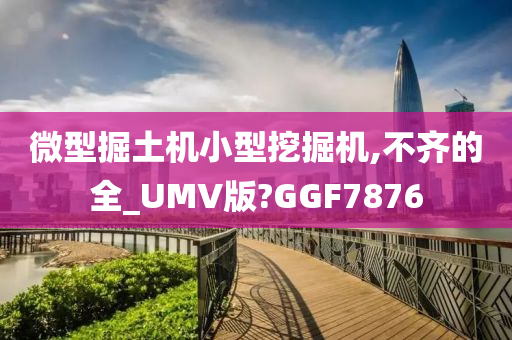 微型掘土机小型挖掘机,不齐的全_UMV版?GGF7876