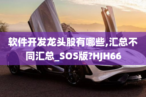 软件开发龙头股有哪些,汇总不同汇总_SOS版?HJH66