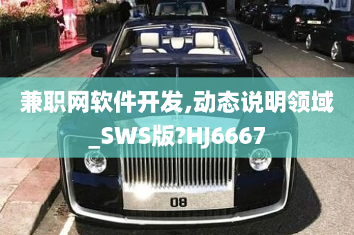 兼职网软件开发,动态说明领域_SWS版?HJ6667