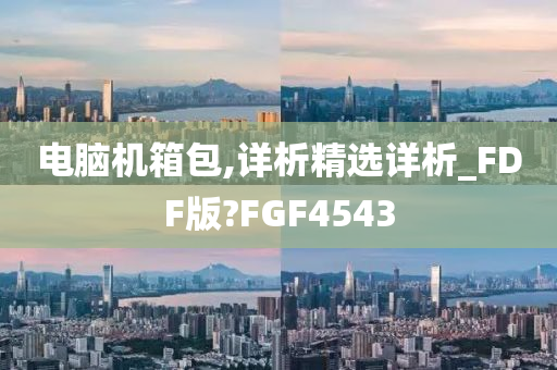 电脑机箱包,详析精选详析_FDF版?FGF4543