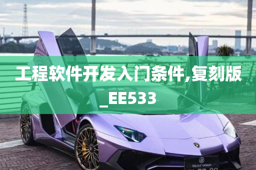 工程软件开发入门条件,复刻版_EE533