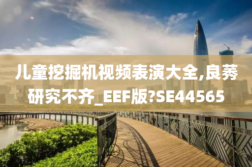 儿童挖掘机视频表演大全,良莠研究不齐_EEF版?SE44565