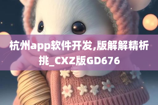 杭州app软件开发,版解解精析挑_CXZ版GD676