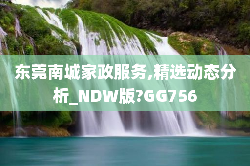 东莞南城家政服务,精选动态分析_NDW版?GG756