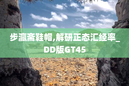 步瀛斋鞋帽,解研正态汇经率_DD版GT45