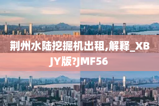 荆州水陆挖掘机出租,解释_XBJY版?JMF56