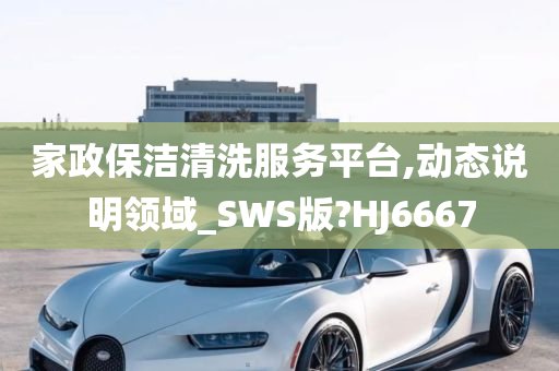 家政保洁清洗服务平台,动态说明领域_SWS版?HJ6667