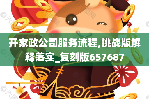 开家政公司服务流程,挑战版解释落实_复刻版657687