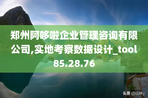 郑州阿哆啦企业管理咨询有限公司,实地考察数据设计_tool85.28.76