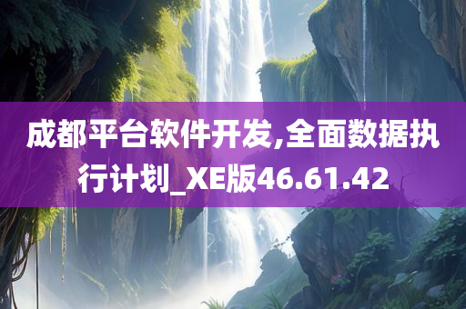 成都平台软件开发,全面数据执行计划_XE版46.61.42