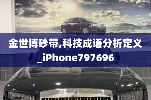 金世博砂带,科技成语分析定义_iPhone797696