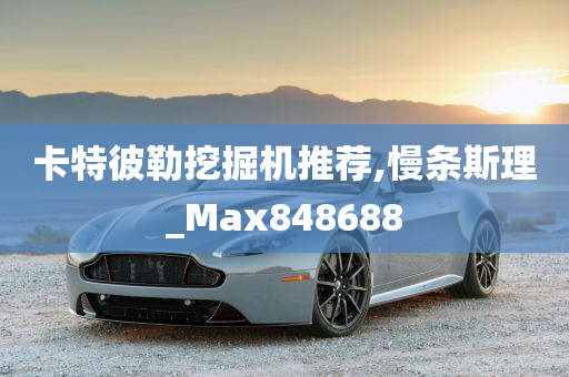 卡特彼勒挖掘机推荐,慢条斯理_Max848688