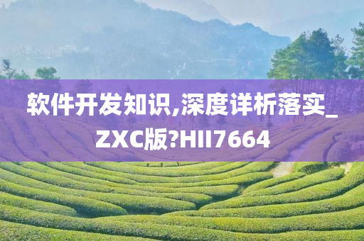 软件开发知识,深度详析落实_ZXC版?HII7664