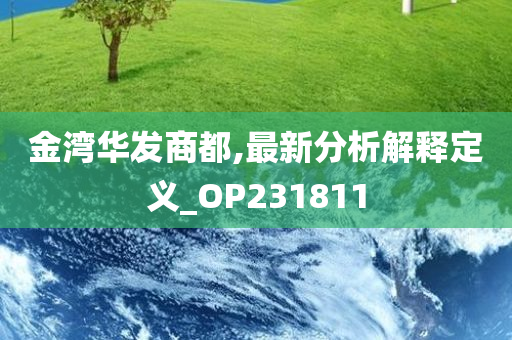 金湾华发商都,最新分析解释定义_OP231811