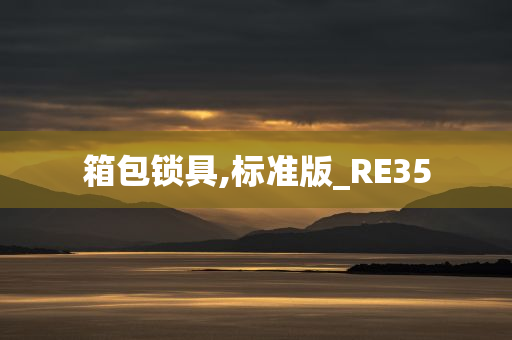 箱包锁具,标准版_RE35