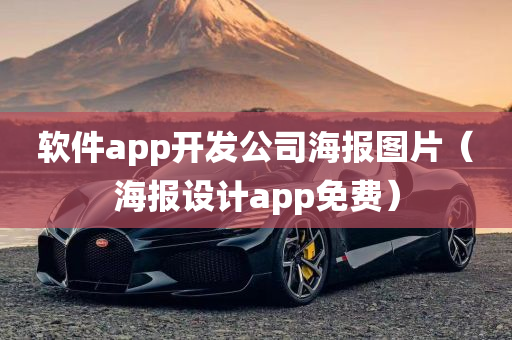 软件app开发公司海报图片（海报设计app免费）