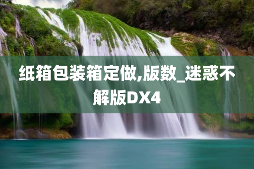 纸箱包装箱定做,版数_迷惑不解版DX4