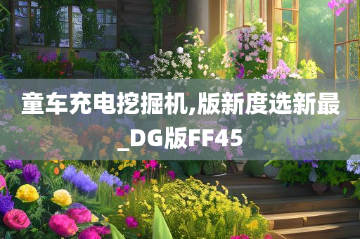 童车充电挖掘机,版新度选新最_DG版FF45