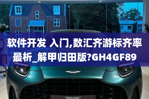 软件开发 入门,数汇齐游标齐率最析_解甲归田版?GH4GF89