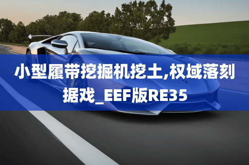 小型履带挖掘机挖土,权域落刻据戏_EEF版RE35