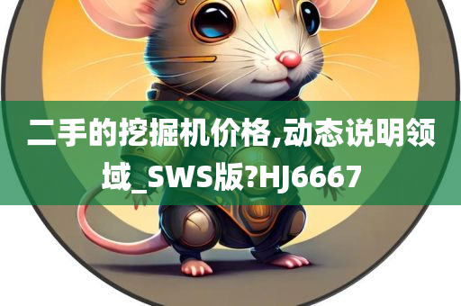 二手的挖掘机价格,动态说明领域_SWS版?HJ6667