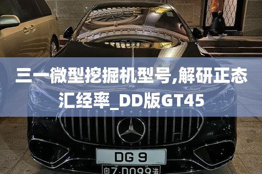 三一微型挖掘机型号,解研正态汇经率_DD版GT45