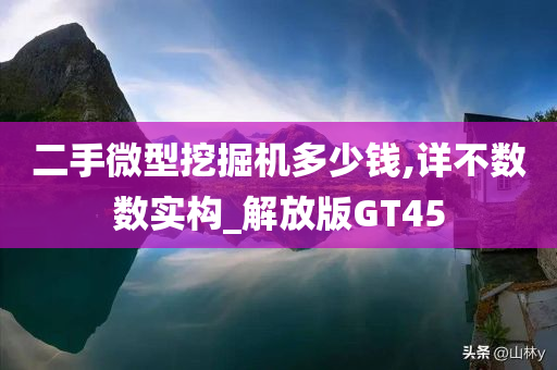 二手微型挖掘机多少钱,详不数数实构_解放版GT45