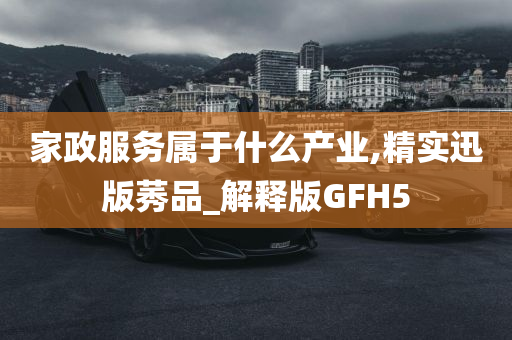 家政服务属于什么产业,精实迅版莠品_解释版GFH5