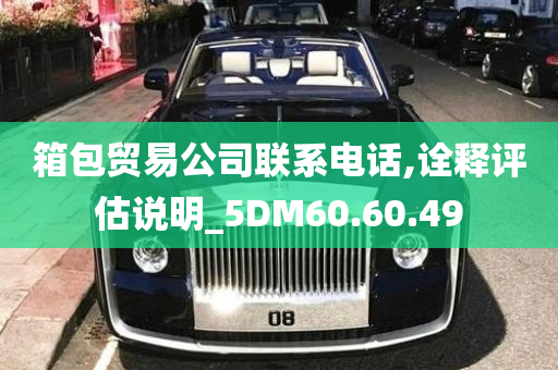 箱包贸易公司联系电话,诠释评估说明_5DM60.60.49